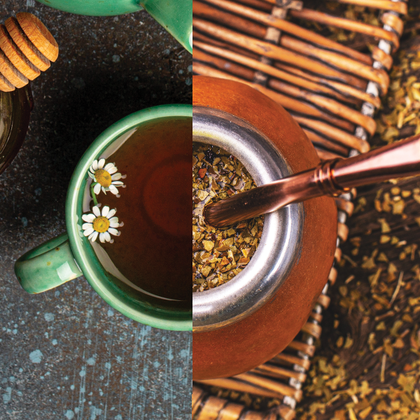 Yerba mate vs. herbata