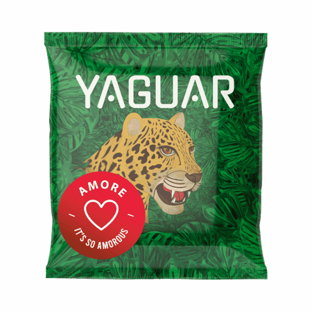 Yaguar Amore 50 g – ziołowo-owocowa yerba mate z Brazylii