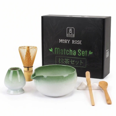 Zestaw prezentowy: akcesoria do parzenia herbaty matcha