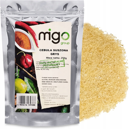 CEBULA suszona - GRYS - 250g - MIGogroup