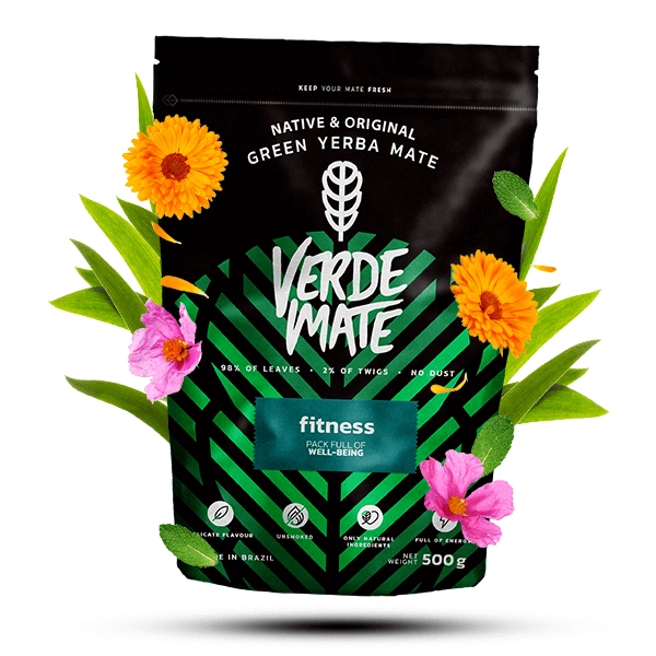 Verde Mate Green Fitness 0,5 kg 500 g – ziołowo-owocowa yerba mate z Brazylii