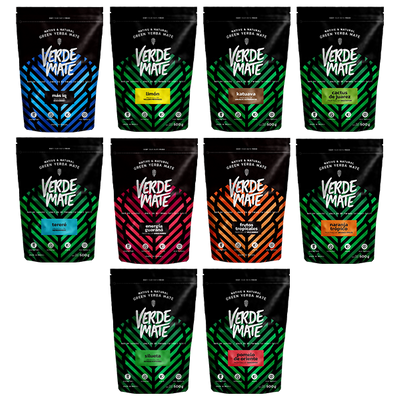 Mega Zestaw Yerba Verde Mate Green 10x0,5kg