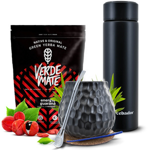 Zestaw Yerba Mate Verde Mate 400g 0,4kg Termos LED