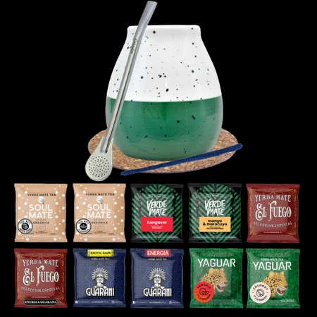 Yerba Mate NAJLEPSZE GATUNKI na START 10x50g 