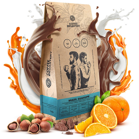 Coffee Broastery - Kawa ziarnista Brazil Guaxupe Premium 1 kg