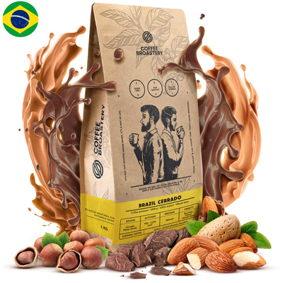 Coffee Broastery - Kawa ziarnistaa Brazil Cerrado Premium 1 kg