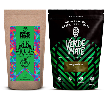 Zestaw: Yerba Mate + Guayusa Pachamama 2x500g