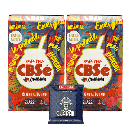 CBSe Energia Guarana 2x0.5kg + próbka Guarani Energia 50g