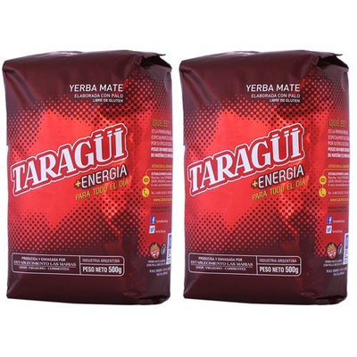 Zestaw Yerba Mate 2x TARAGUI Energia 500g 0,5kg