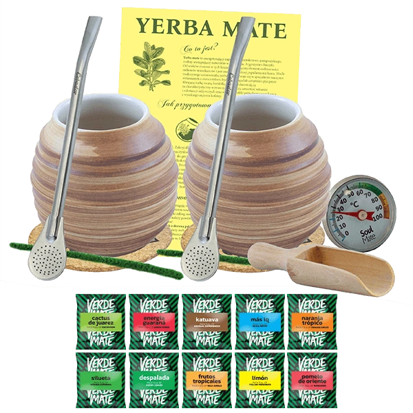 Zestaw yerba mate dla pary 10x50g