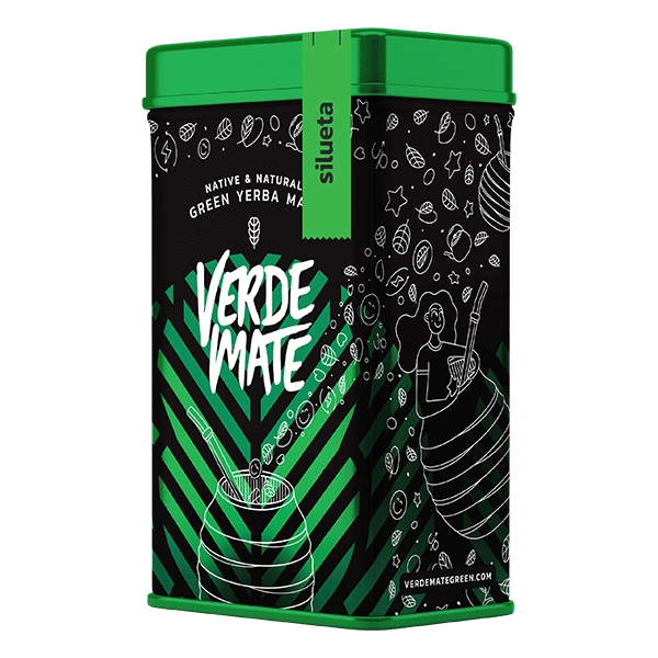 Yerbera – Puszka + Verde Mate Green Silueta 0,5kg 