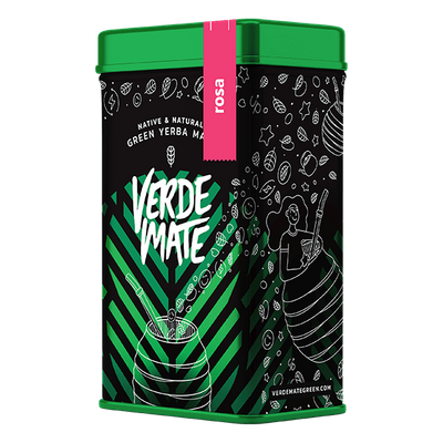 Yerbera – Puszka + Verde Mate Green Rosa 0,5kg 