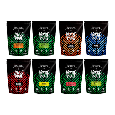 Zestaw Smakowych Yerba Verde Mate GREEN 8x500g 4kg