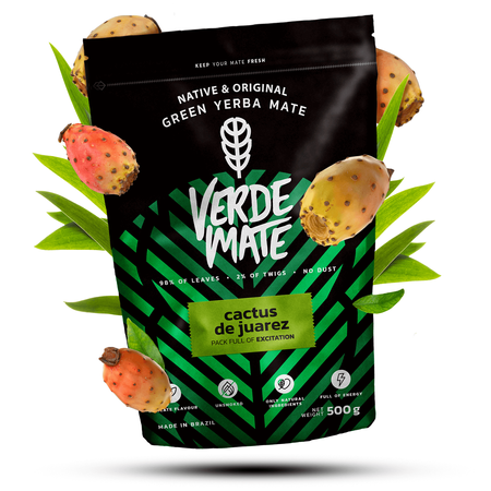 Zestaw Startowy dla dwojga Yerba Mate Verde Mate Cactus de Juarez 500g