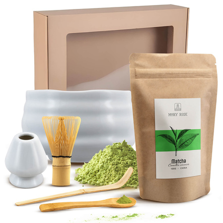 Zestaw Prezentowy do parzenia herbaty matcha