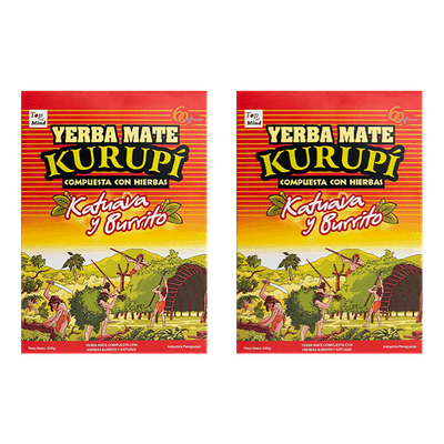 Yerba Mate Kurupi Katuava Especial 2x 500g 1kg