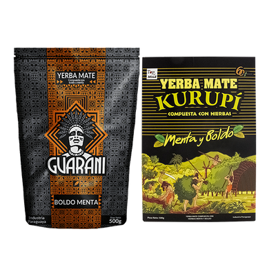 Guarani Boldo Menta 500g + Kurupi Menta Boldo 500g